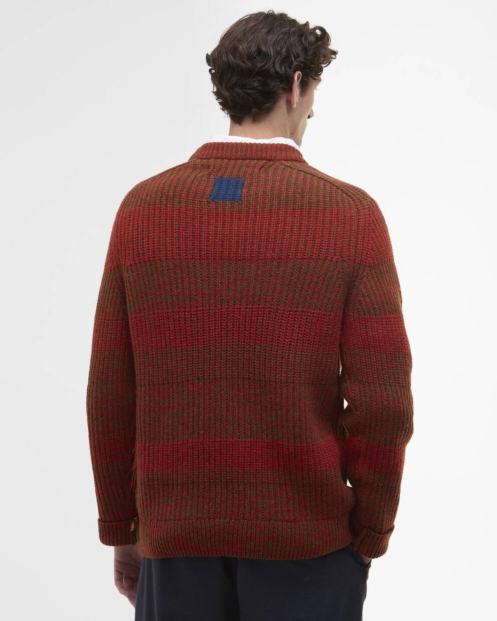 Paul Smith loves Barbour Pullover Saddle Rundhalsausschnitt