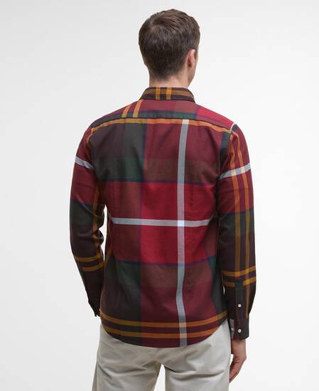 Hemd Dunoon Tailored Winterberry Tartan