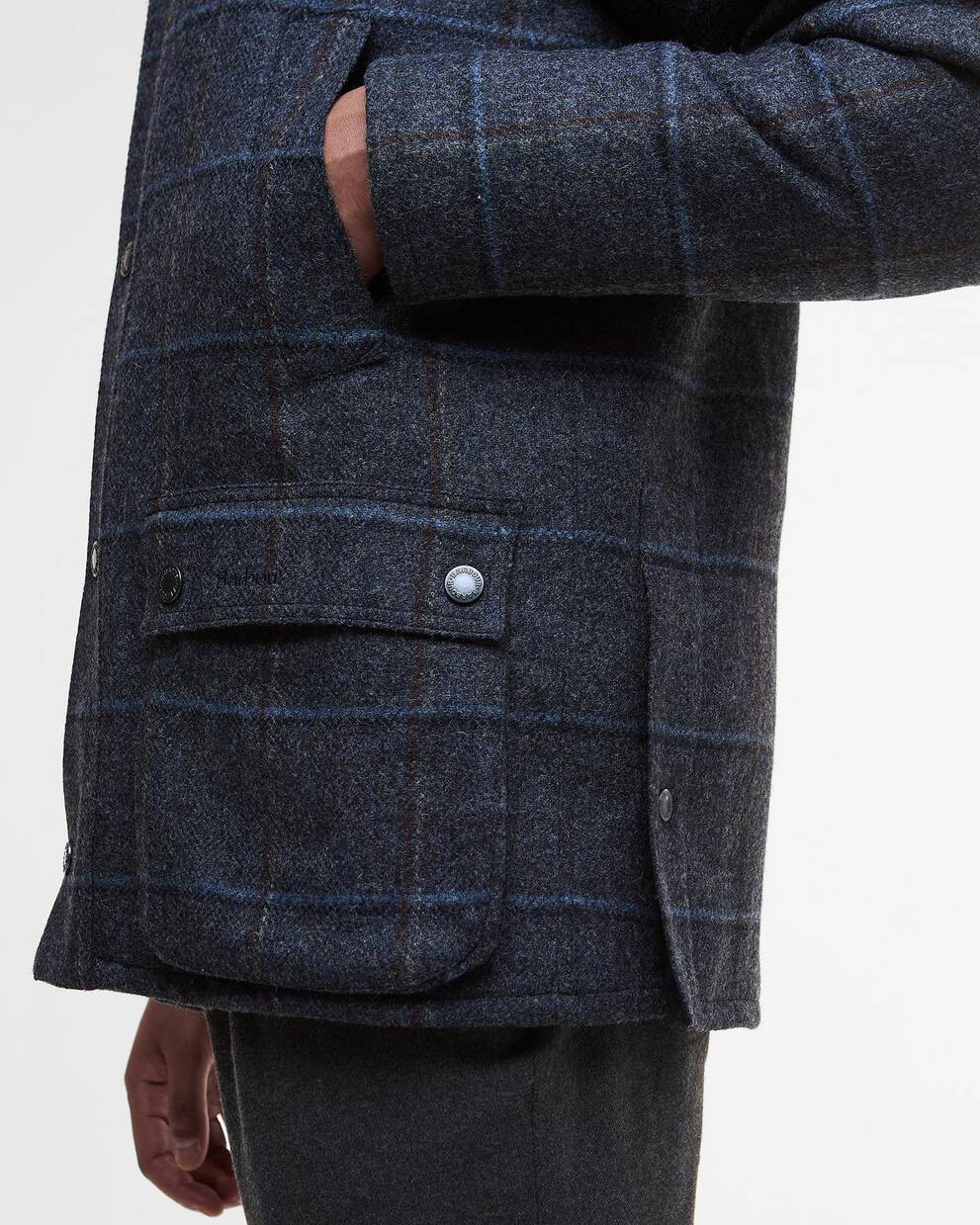 Jacke Bedale Check Wool