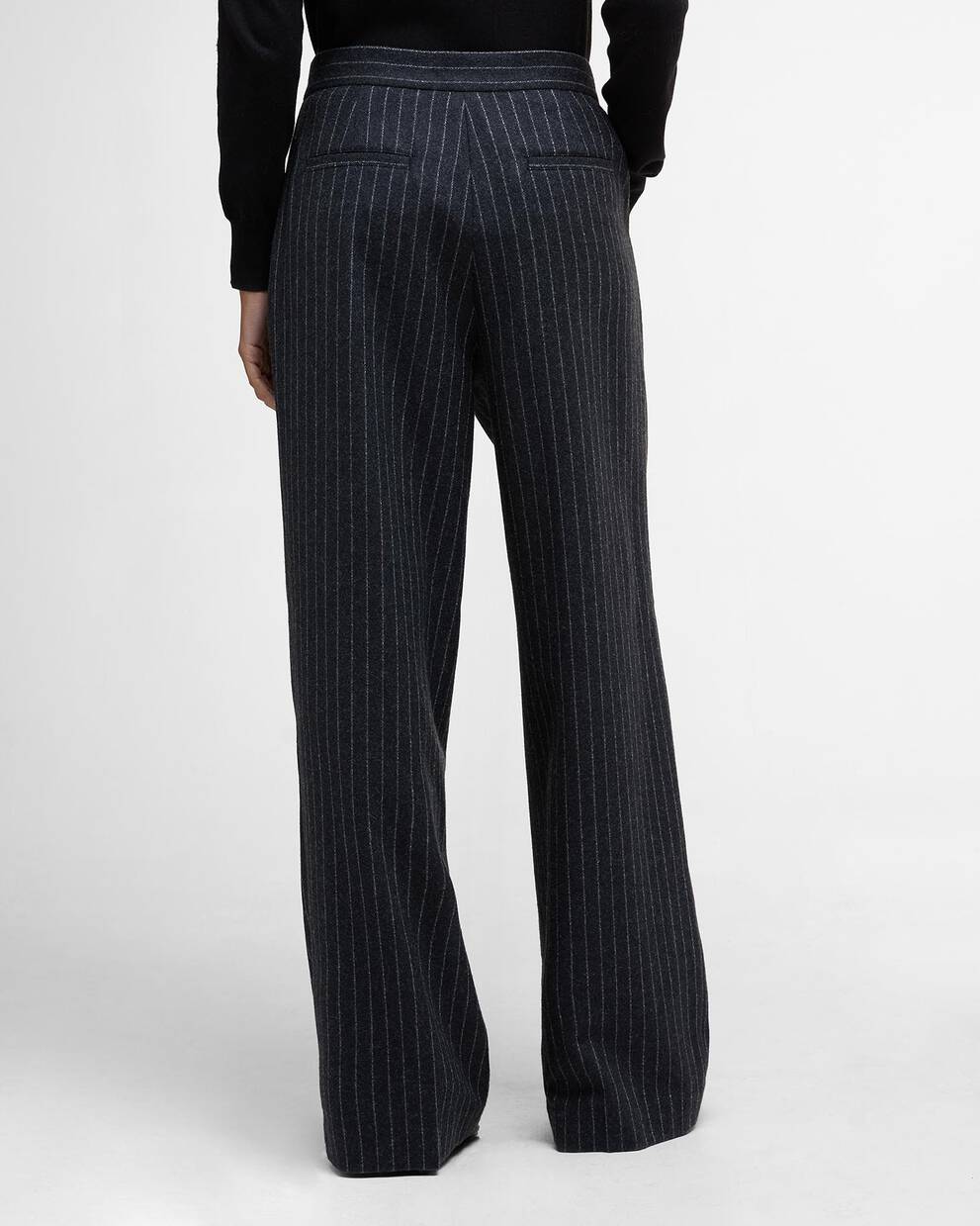 Hose Blakely Striped Wide-Leg