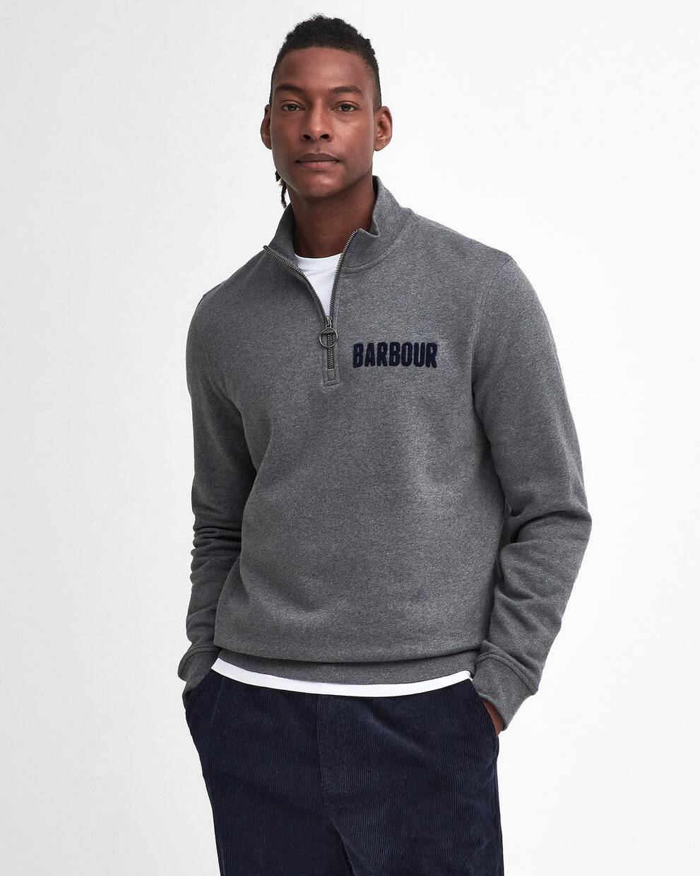 Sweatshirt Cotes Half-Zip