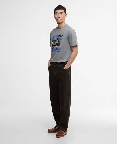 T-Shirt Weekender Graphic Anthracite Marl