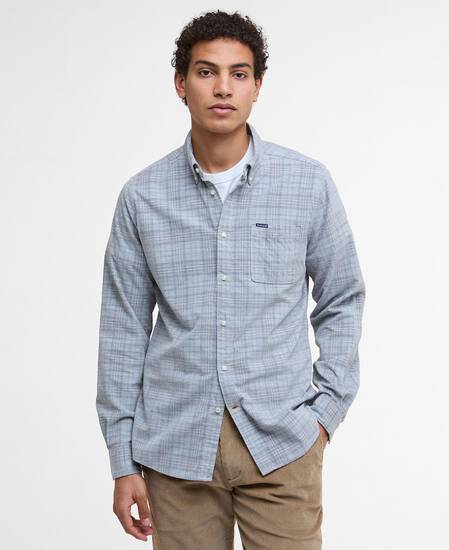 Hemd Southfield Tailored Light Grey Marl