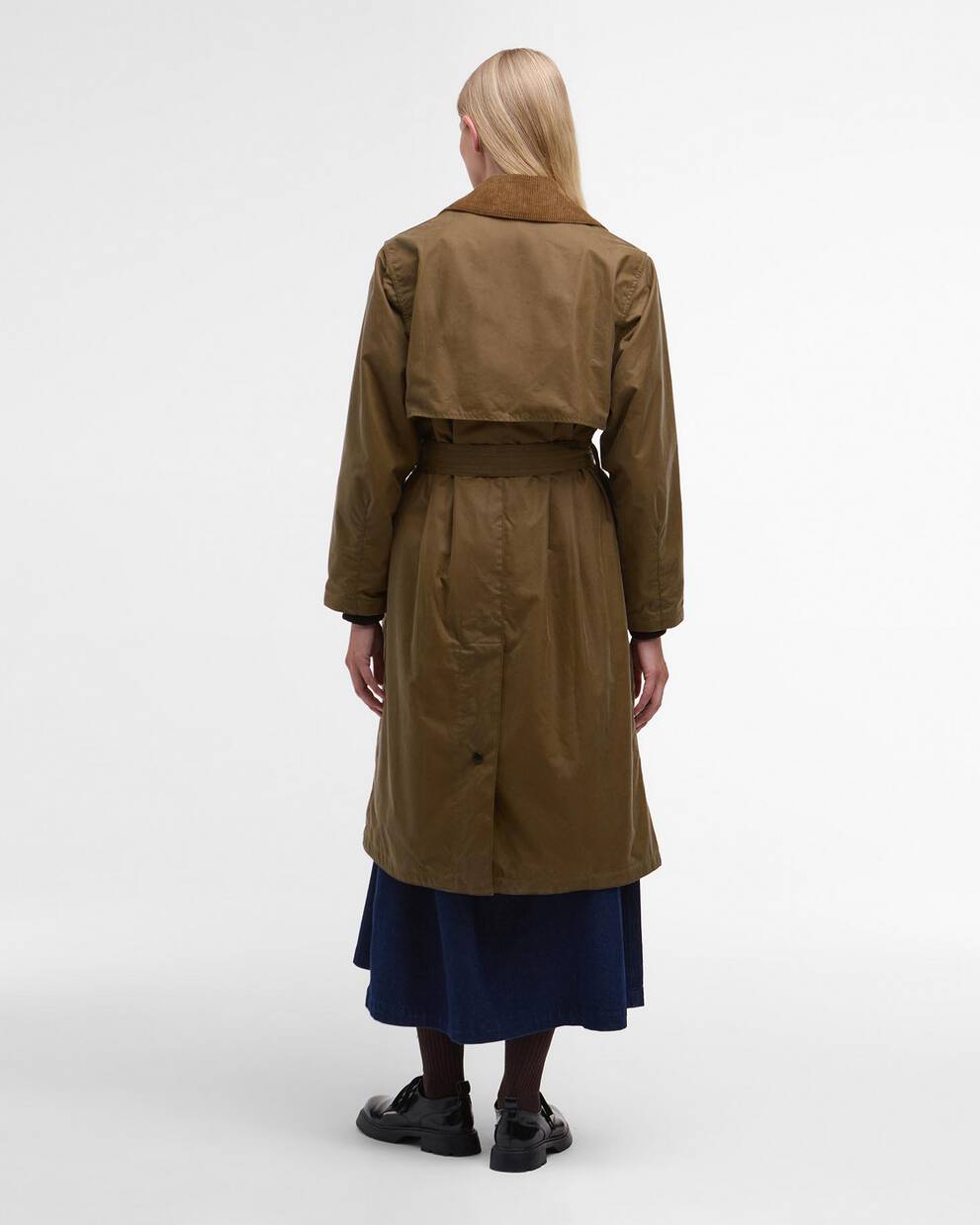 Barbour for Margaret Howell Trenchcoat Double-Breasted Waxed