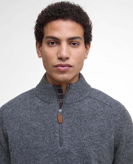 Pullover Talder Half-Zip Charcoal