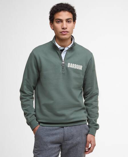 Sweatshirt Cotes Half-Zip Thyme