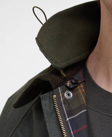 Wachsjacke Modified Solway Olive