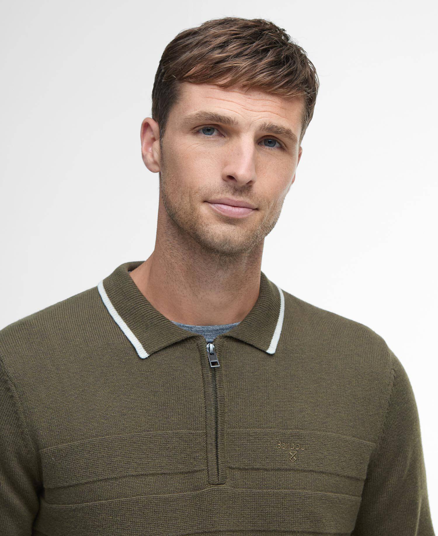 Langarm-Poloshirt Fenhill Knitted image number 3