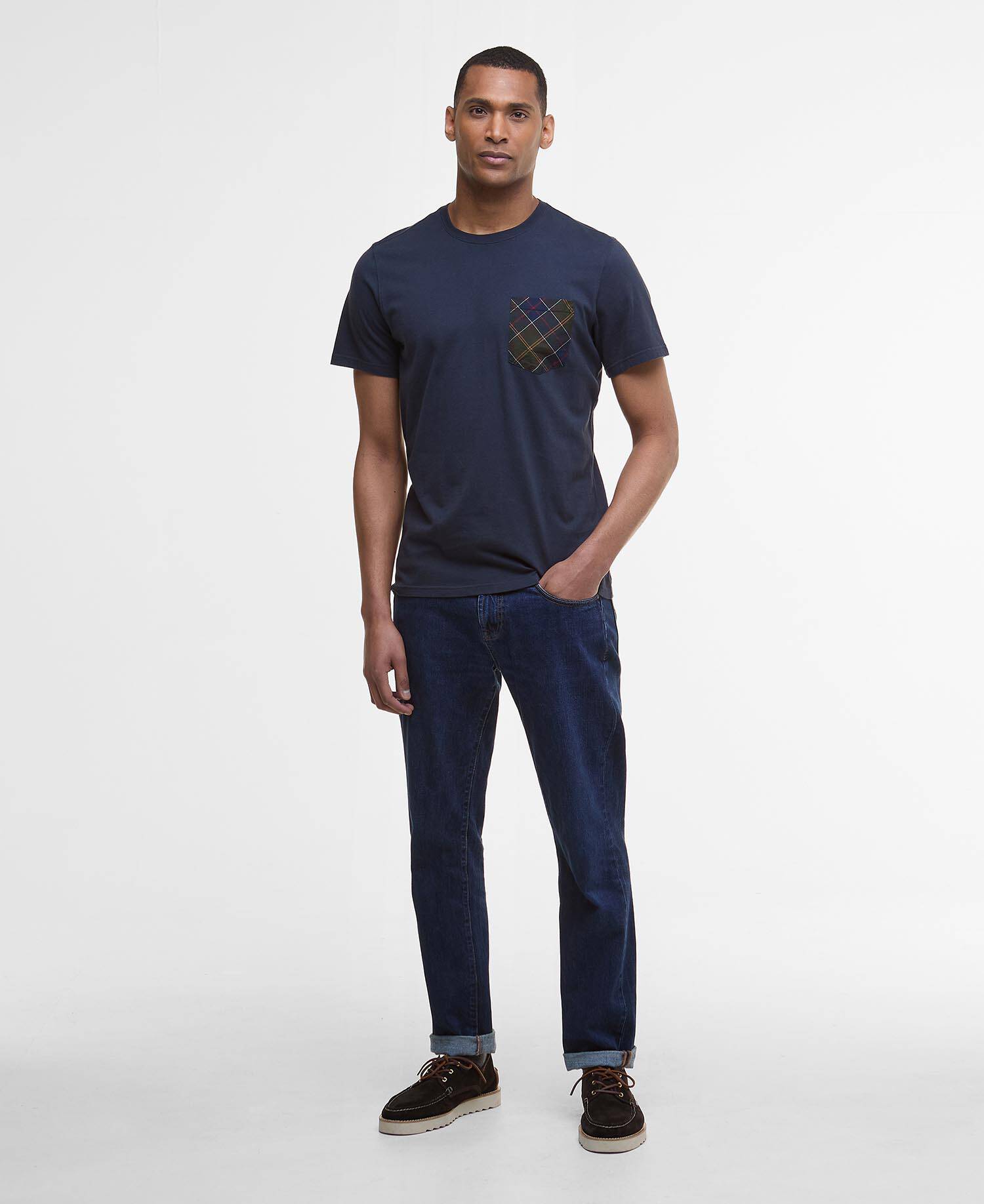 T-Shirt Arnside Tartan Pocket image number 1