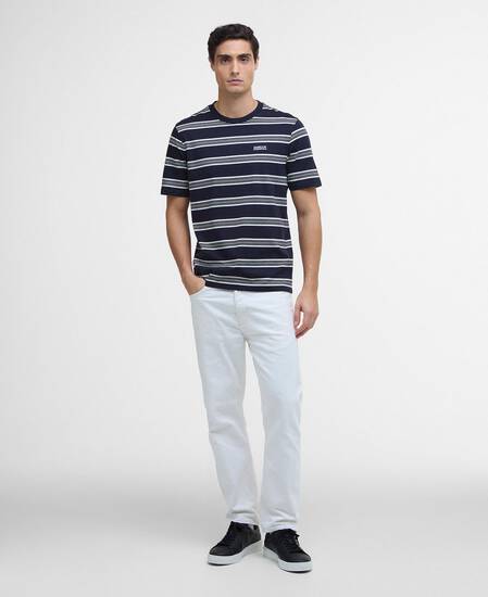 T-Shirt Upham Striped Navy