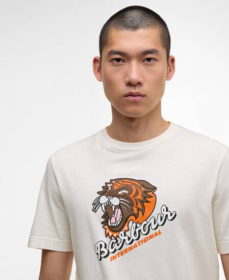 T-Shirt Irwin Graphic Whisper White