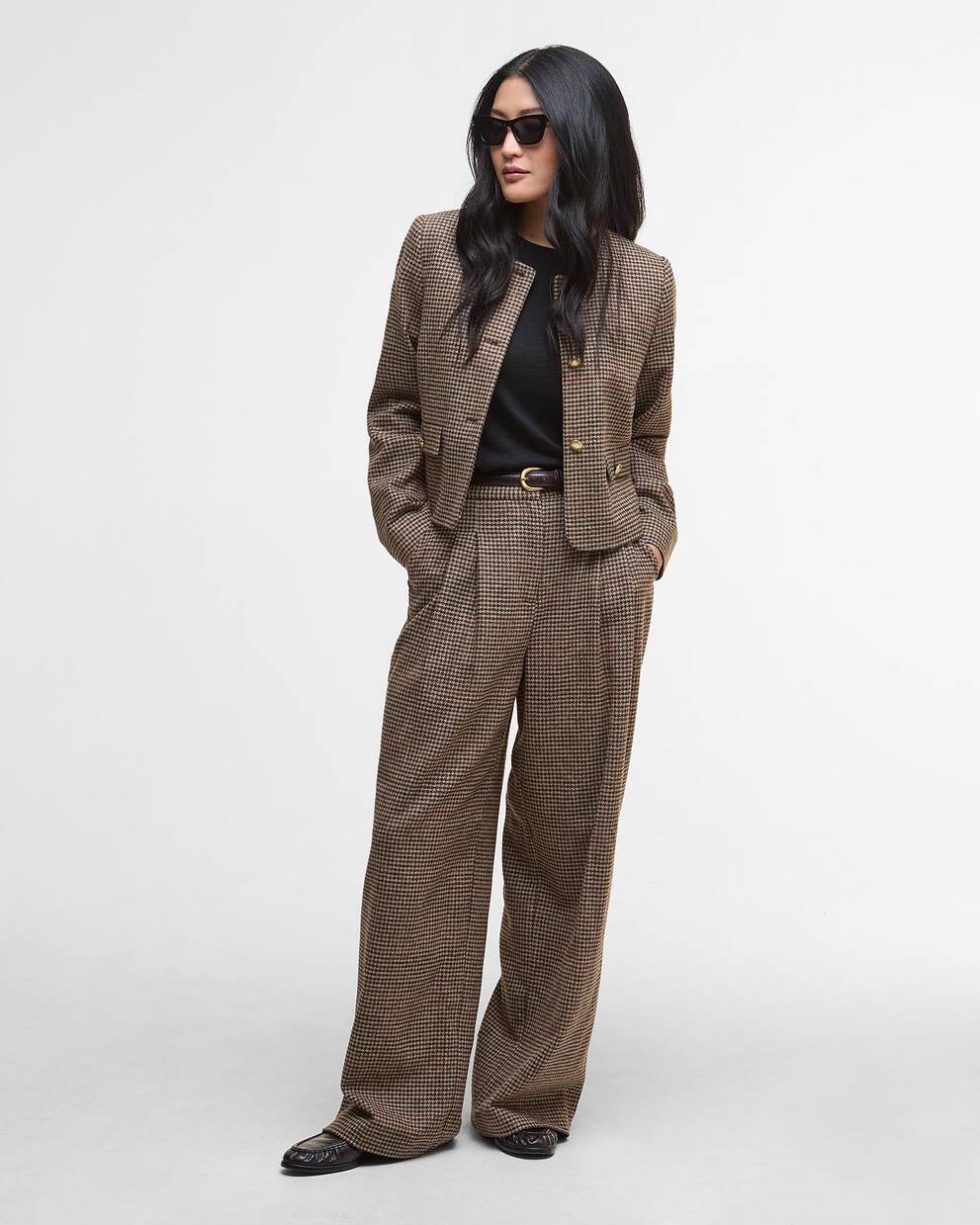 Jacke Corina Collarless Tailored