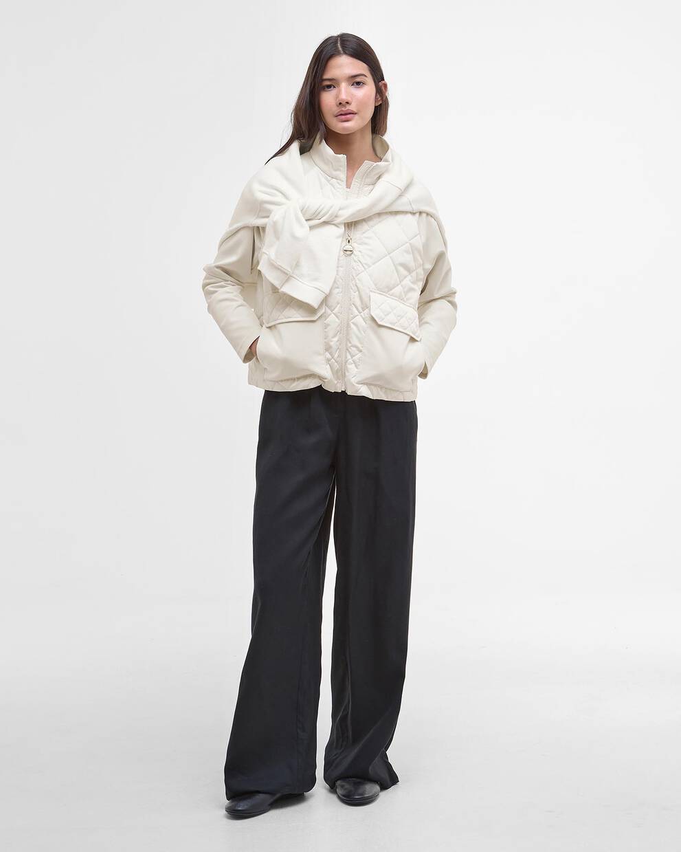 Sweatshirt Ebony Quilted