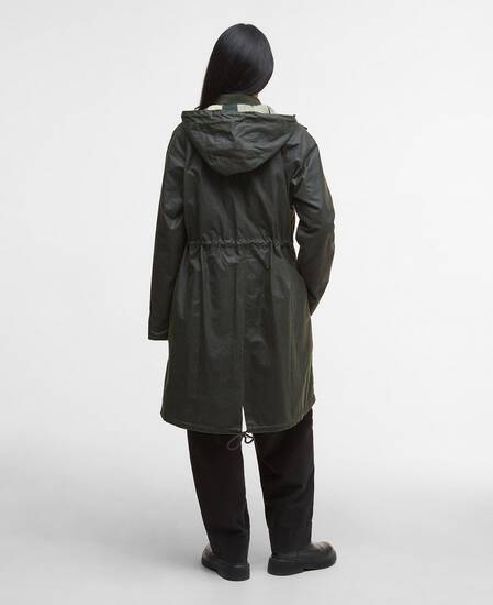 Parka Marcy Waxed Fern/Ancient Tartan