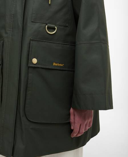 Jacke Arla Waterproof Olive/Ancient Tartan