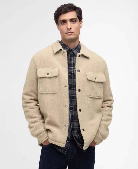 Fleece Overshirt Trident Borg Mist