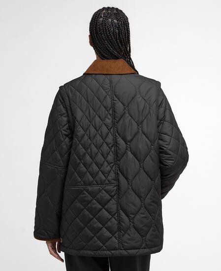 Steppjacke Icons Modern Liddesdale Black/Classic