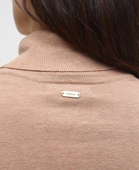 Rollkragenpullover Corbridge Pale Camel