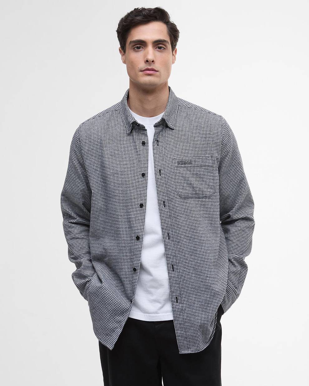 Hemd Watson Houndstooth Long-Sleeved