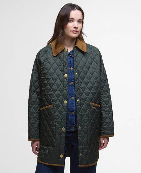 Steppjacke Oversized Liddesdale Sage/Ancient