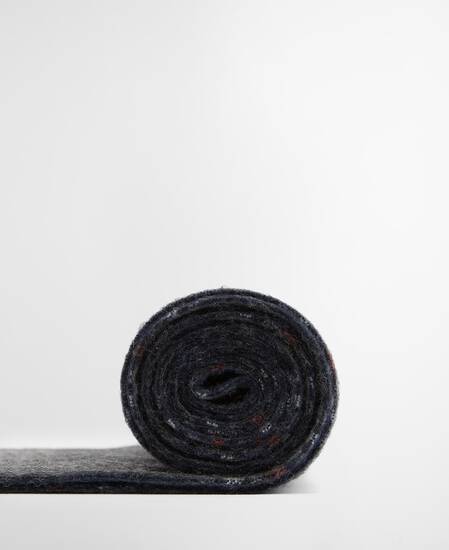 Schal Marsden Reversible Lambswool Grey/Navy