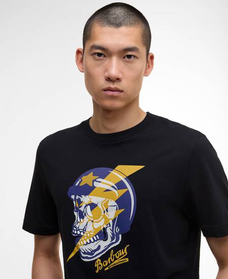 T-Shirt Flash Graphic Black