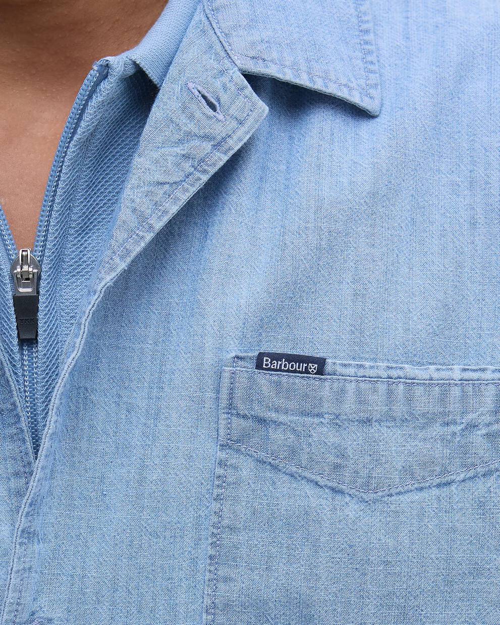 Hemd Gipton Denim Short-Sleeved