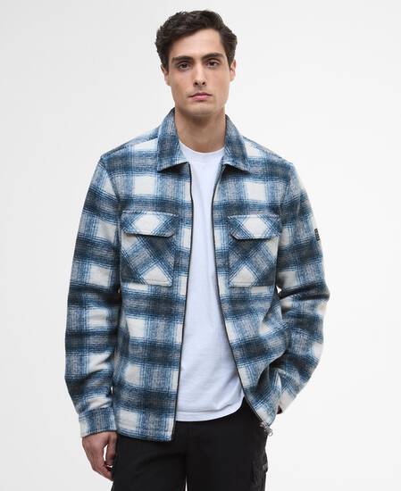 Overshirt Clayton Fleece Shaded Emerald