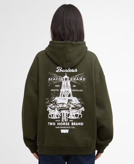 Barbour x Levi’s® Hoodie Graphic Rosin