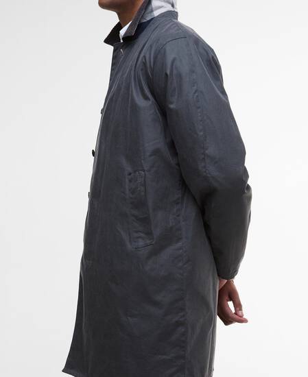 Mantel Lorden Waxed Grey