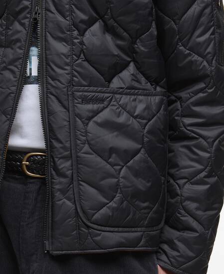 Steppjacke Re-Engineered Utility Liddesdale Black