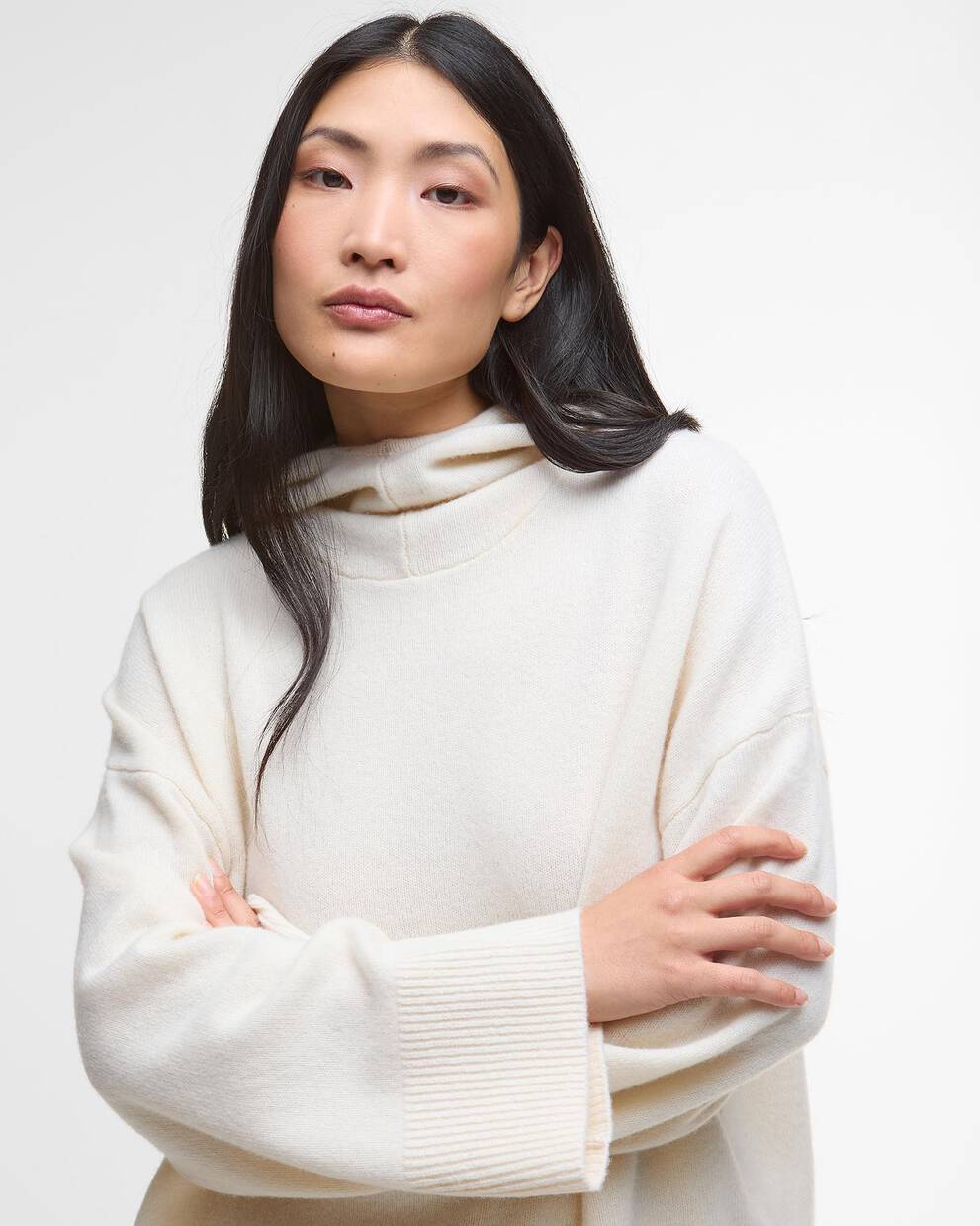 Strick-Hoodie Evette Oversized