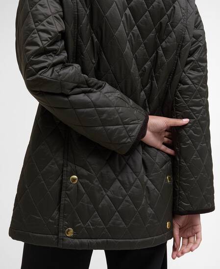 Steppjacke Modern Beadnell Sage/Ancient