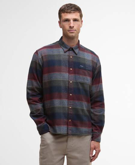 Hemd Copswell Long-Sleeved Relaxed Navy