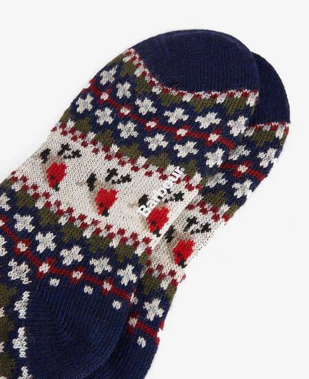 Socken Robin Fair Isle 