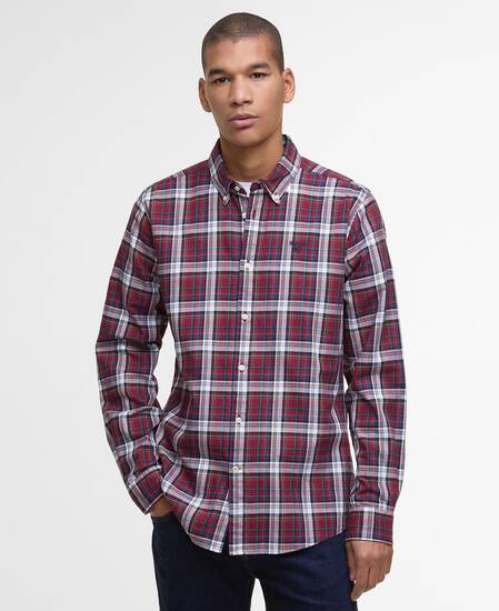 Hemd Mosswood Long-Sleeved Tailored Red