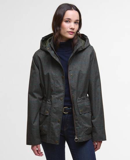 Jacke Dixon Waterproof Gardenia Tweed