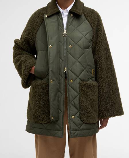 Steppjacke Barden Olive/Ancient