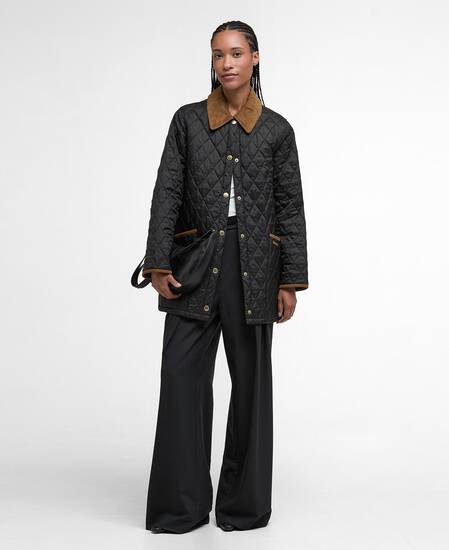 Steppjacke Icons Modern Liddesdale Black/Classic