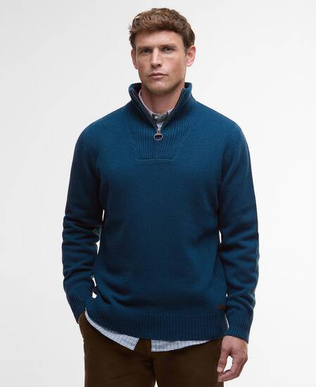 Pullover Nelson Essential Half Zip Mallard Green