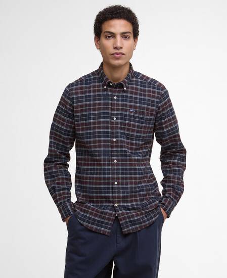 Hemd Haddington Tartan Tailored Midnight Oak Tartan