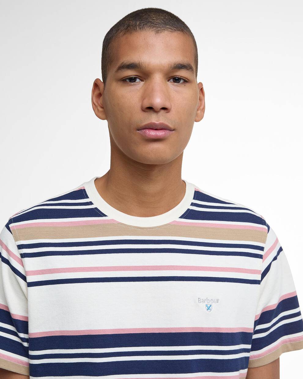 T-Shirt Aickmen Striped Tailored