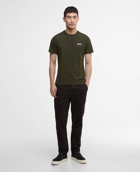 T-Shirt Small Logo Sage/White