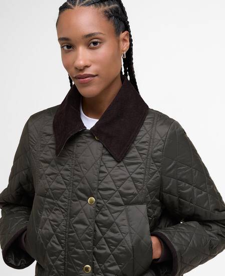 Steppjacke Modern Beadnell Sage/Ancient