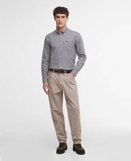 Hemd Padshaw Tailored Dark Oak