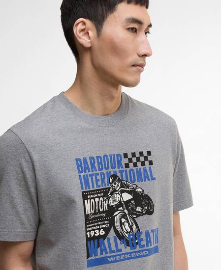 T-Shirt Weekender Graphic Anthracite Marl