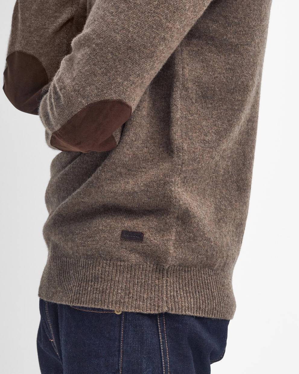 Essential Pullover Patch Half Zip