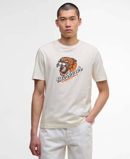 T-Shirt Irwin Graphic Whisper White