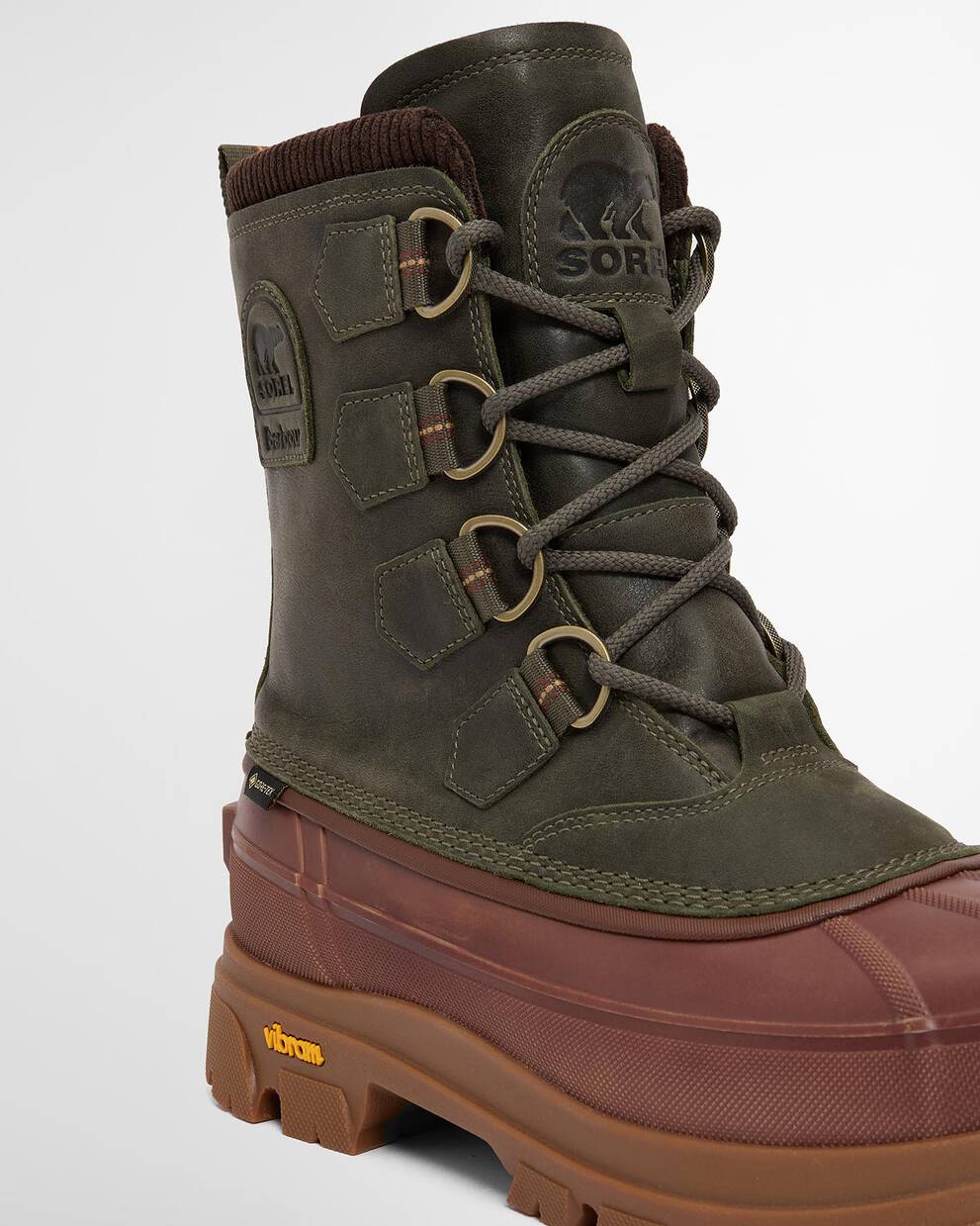 Barbour x SOREL Stiefel Caribou Horizon GTX Waterproof