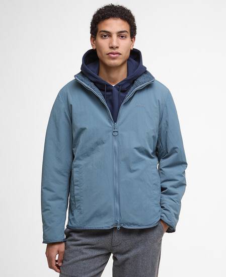 Fleecejacke Reversible Blue Stone